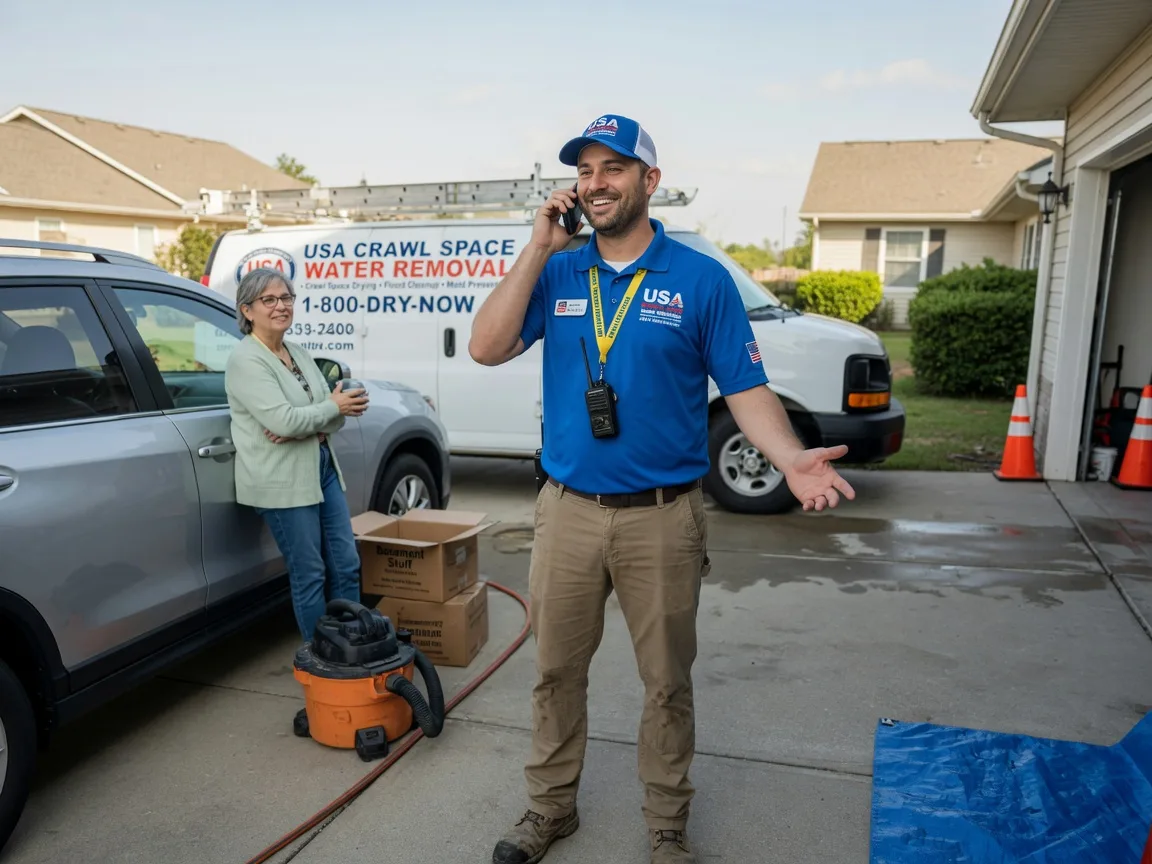 Crawl Space Water Removal Darlington, IN FAQs
